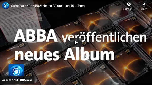 Comeback von ABBA: Neues Album nach 40 Jahren